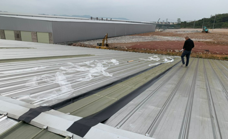 大冶厂房屋面防水维修案例